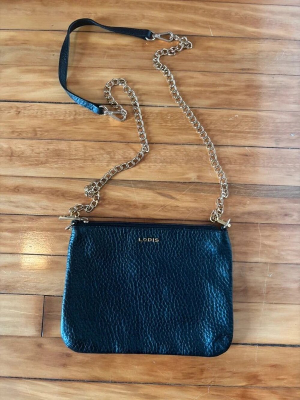 Lodis 100% leather exterior cross body / clutch bag